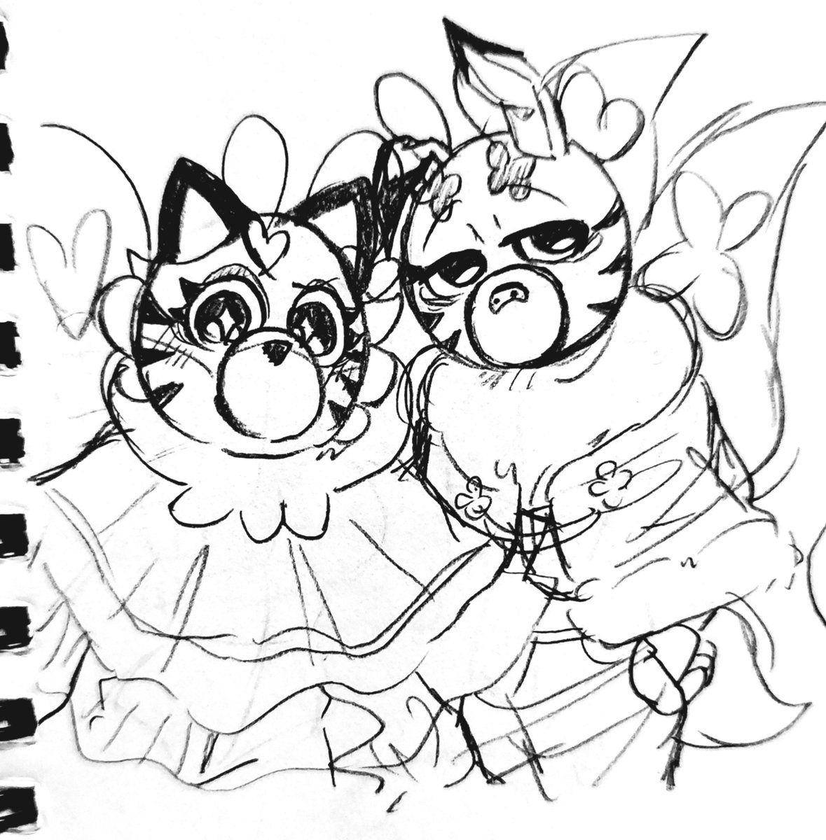 Danmonca7's tweet image. Sibling cosplay!🦋

Tirra &amp;amp; Doren (Daitora X Tigry’s children)

#piggyoc #piggyroblox #dandysworld