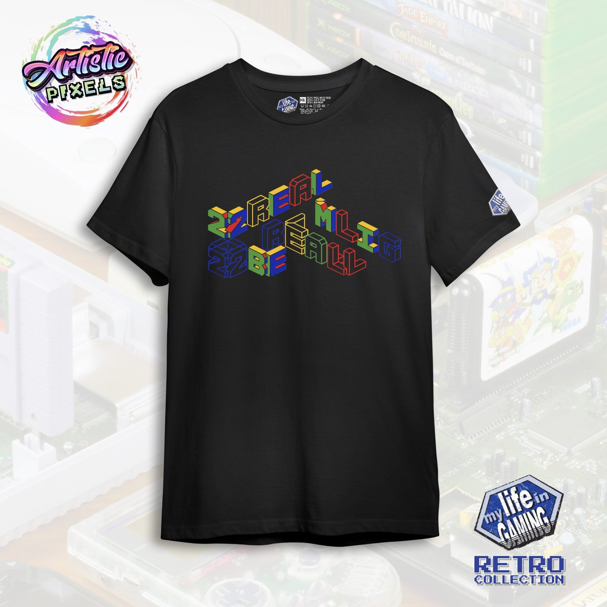ArtPixels305's tweet photo. Awesome new video just dropped from My Life in Gaming! If you want the same #Nintendo64 #2REAL2BEREAL #MyLifeinGaming classic premium tee Try is wearing, you can snag one direct here:
https://t.co/huIX35fYnk https://t.co/D6DxdMEUWs