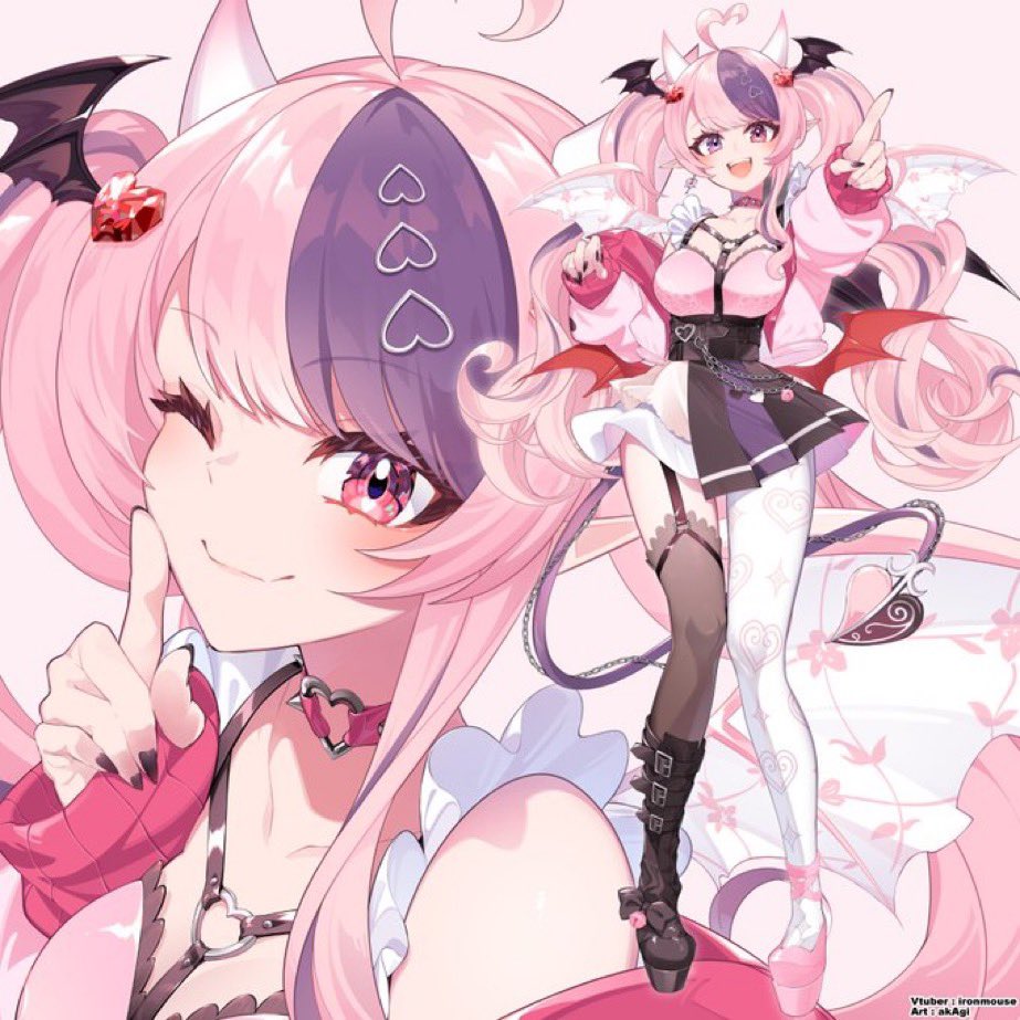 Nerosune's tweet image. Can people stop telling me I look like ironmouse 🥺🥺🥺

Bro people keep coming into my DMs telling me I’m a rip off ironmouse or a Dollar Tree Ironmouse:&amp;lt;&amp;lt; I love ironmouse so much but I’m not copying her :&amp;lt;&amp;lt; 

I have pink hair doesn’t mean I’m ironmouse 🥺🥺