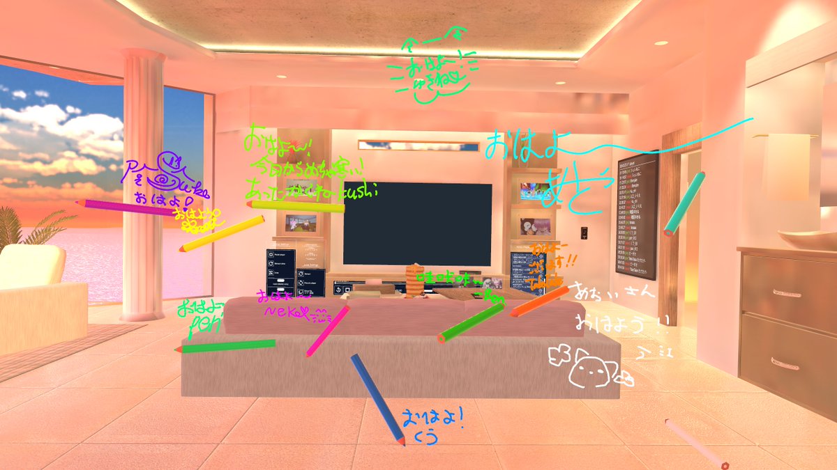 summe_r_ed's tweet image. 最近の書き置き
ありがとうねー！
かわいいの描いてあったり