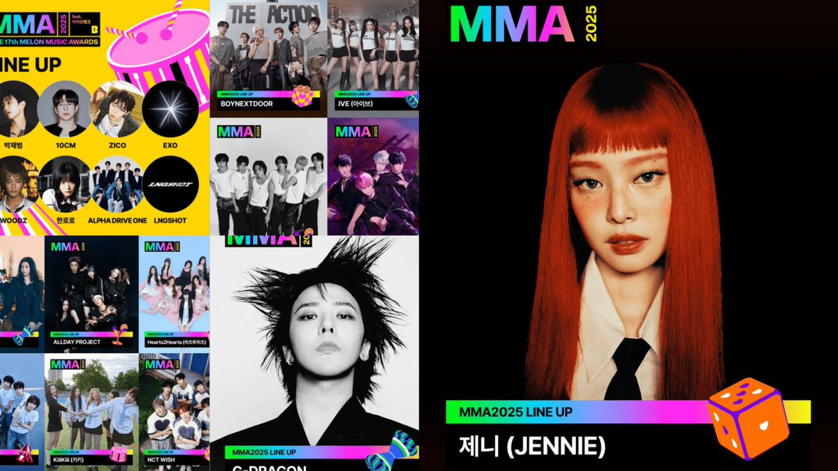 -star JENNIE dikonfirmasi hadir di ajang penghargaan MMA yang akan berlangsung pada 20 Desember

Gacor² bgt dah line up MMA tahun ini🔥🔥