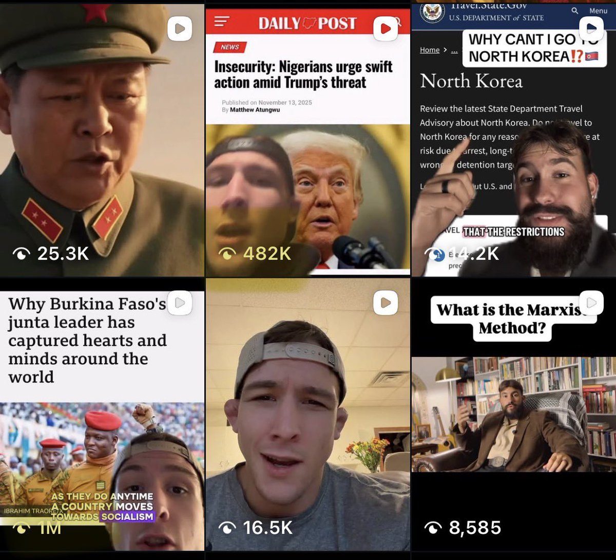 EdbieLigerSmith's tweet image. Every Midwestern Marx Instagram video is pulling huge numbers lately.

The ruling class tells you Marxism is irrelevant &amp;amp; dead, yet regular people are swarming to our concrete analysis of politics &amp;amp; history.