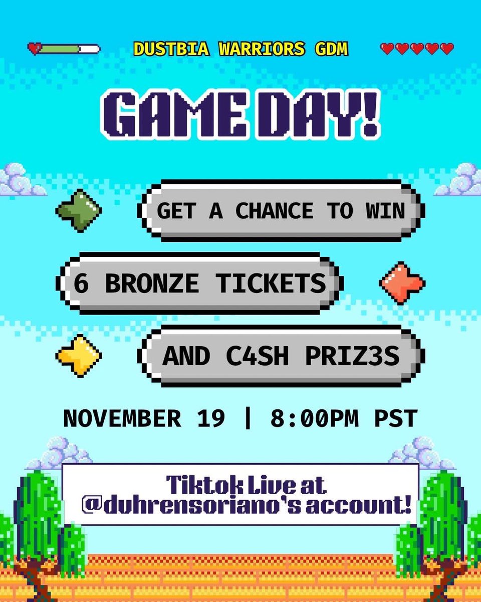 dbsfanzone's tweet image. Don’t miss it! GAME DAY is happening Nov 19 at 8PM PST!!!!! prizes, tickets, and good vibes 😎 

tiktok.com/@duhrensoriano…