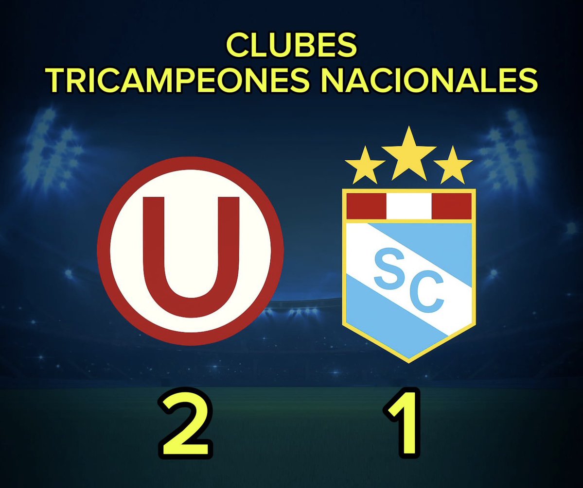 A algunos hinchas les duele que su tricampeonato logrado hace 92 años haya sido solo a nivel de Lima y no Nacional.

No leo a Cienciano o a Alianza Atlético de Sullana sacando cara por su tetra y octacampeonato local, respectivamente.

Los únicos clubes Tricampeones Nacionales 👇🏼