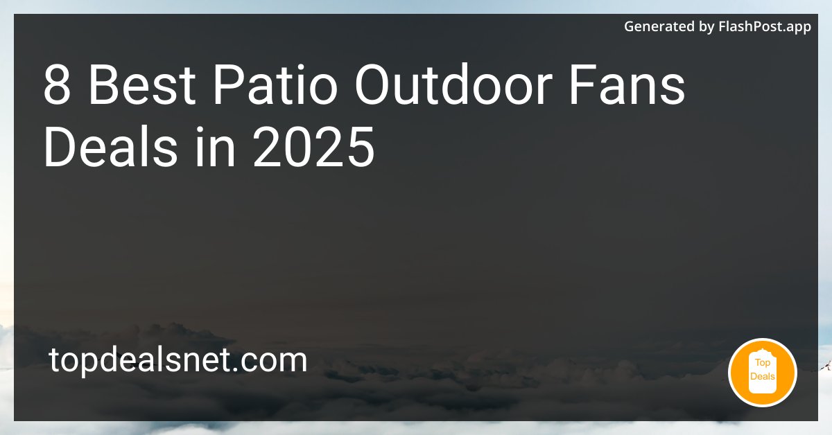 JordanKEurope's tweet image. Ever tried tweeting while sweating? Not ideal. Let a patio fan help you out! 😅📱 #BeatTheHeat

Source: topdealsnet.com/blog/best-pati…

#PatioIdeas #DIYDecor #SmartShopping #StayCool #deckseason #patio