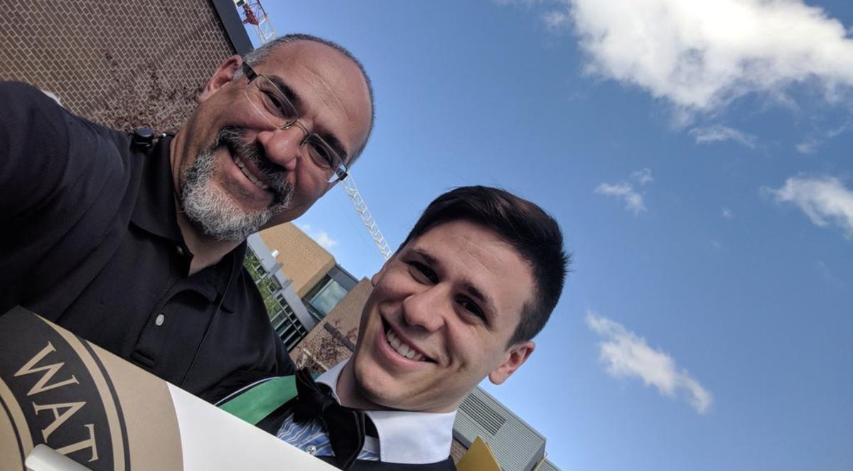 MelaninisOP_'s tweet image. The guy who runs dominion, Daniel Tyrie, is not even Canadian btw

He is a half Jamaican immigrant, first generation Canadian they immigrated from America.

This is him with his clearly visible black Jamaican father and an article from their blog