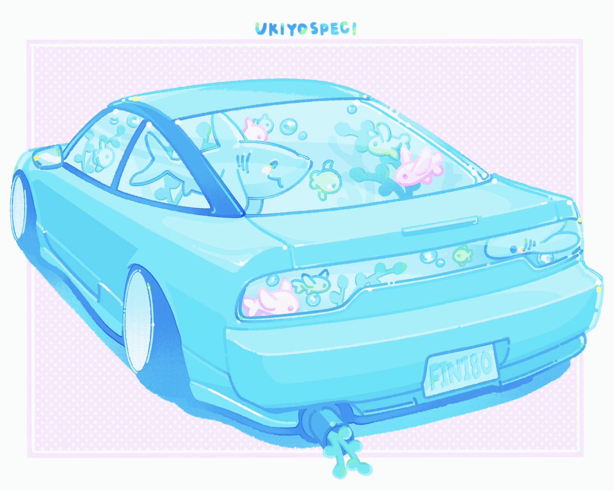 I drew a #180SX  🐠