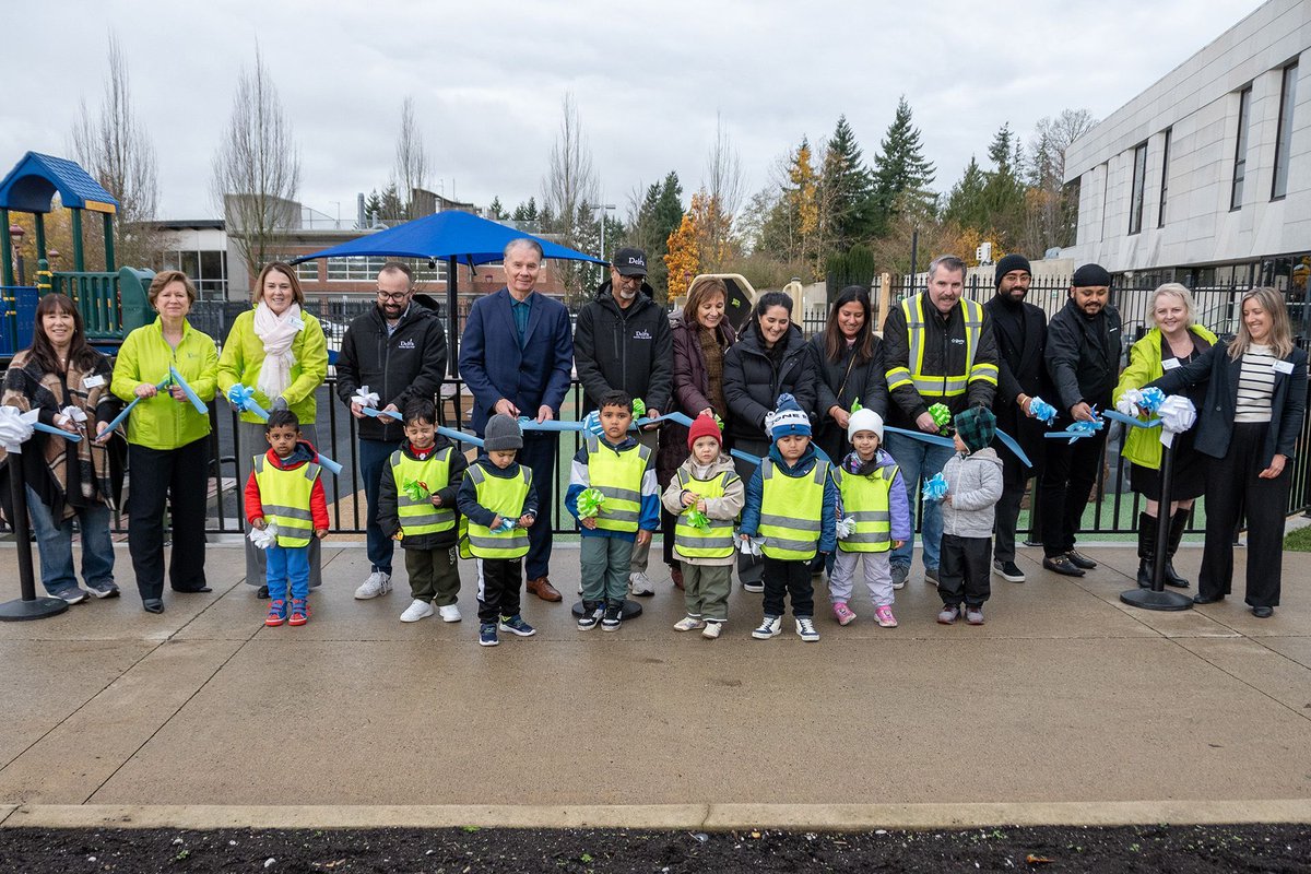 Opening the new inclusive playground expansion Nov.18, 2025 at North Delta Recreation Centre! We extend heartfelt appreciation to to the City of Delta, Province of BC, BC Aboriginal Society, Tire Stewardship BC &amp; Tasty Indian Bistro for making it possible.