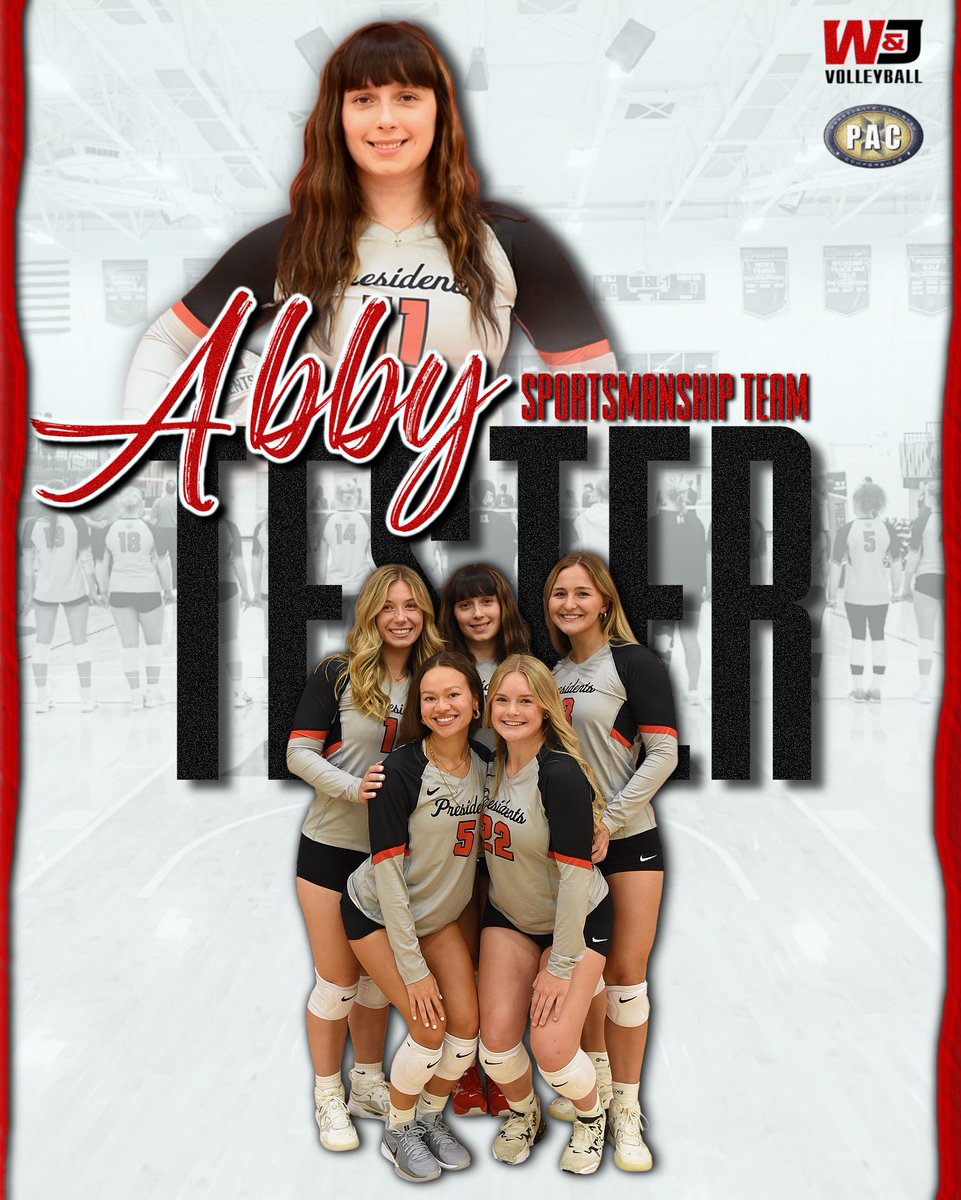 W&J College Volleyball tweet media