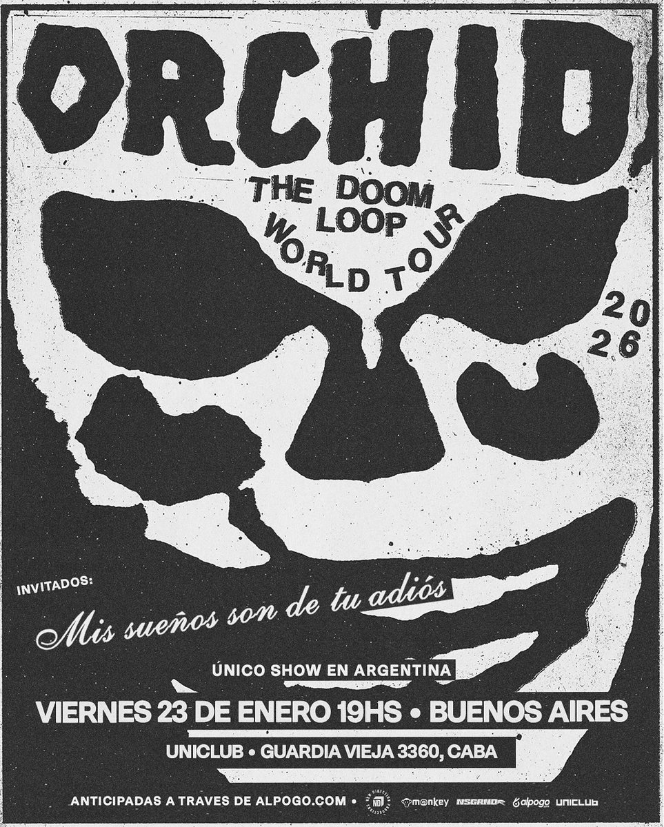 mssdta's tweet image. viernes 23 de enero 2026 nos vemos en uniclub ^^ thx noiseground e @inermediscos 
preventa 1 y 2 agotadas, tickets via alpogo (en bio) !!