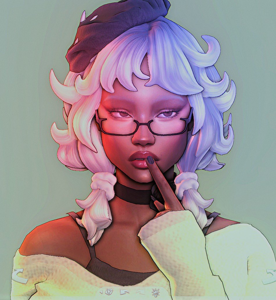 I love a good maxis hair