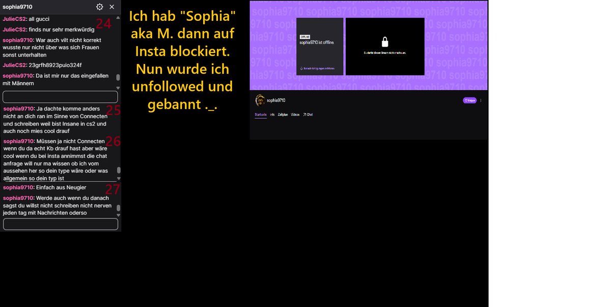 Ich bin seit 2009 im Internet und Chatrooms und NOCH NIE hab ich sowas krankes erlebt. Frau im Internet zu sein war noch nie einfach aber WTF IST DAS

Get help ASAP
3 Slides btw.