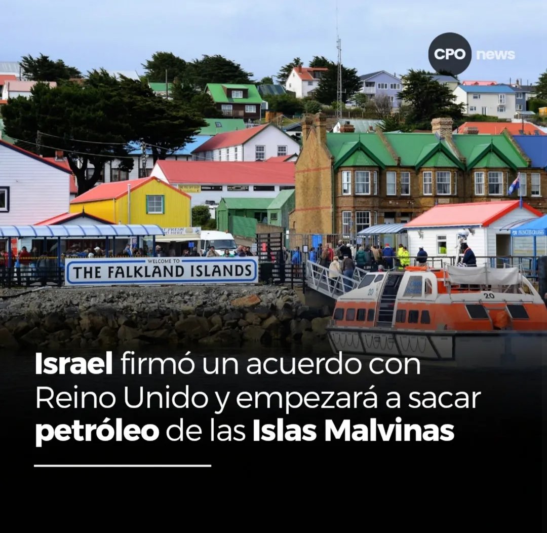 Milei firmó el decreto para la eliminación de las retenciones al petróleo.
Ahora no va a ser sólo Israel quien se lleve nuestro petróleo sin pagar un mango...