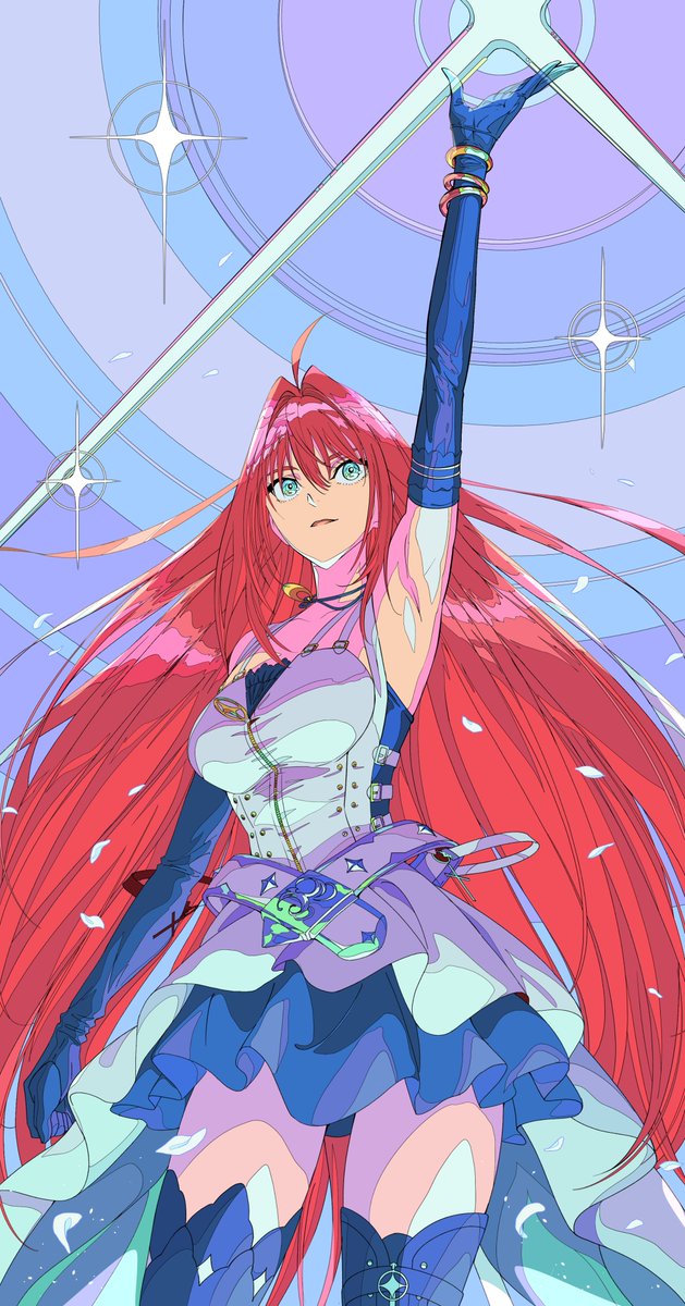 xtango3's tweet image. 蒼崎青子さん。
FGOの姿は初めて描きました。素敵