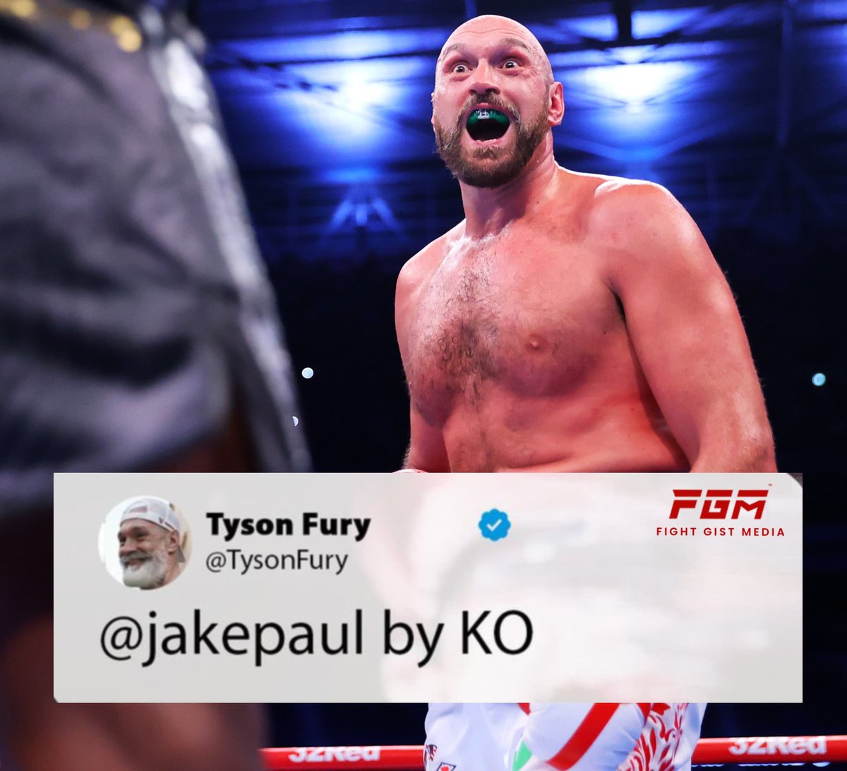 Fightgistmedia's tweet image. Tyson Fury is backing Jake Paul to knock out Anthony Joshua on December 19th....

Your Thoughts on this?

.

#fightgistmedia #Boxing #PaulJoshua #jakepaul #anthonyjoshua