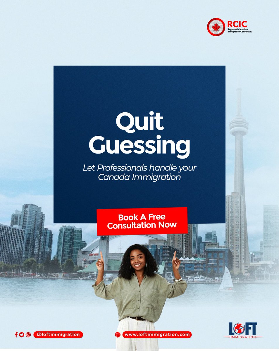 Applying for a Canada Visitor Visa soon?
Avoid the 6 mistakes that cause most refusals.
Don’t guess — let professionals handle it.
 Book a FREE consultation.
#loftimmigration #canadavisitorvisa #CanadaImmigration