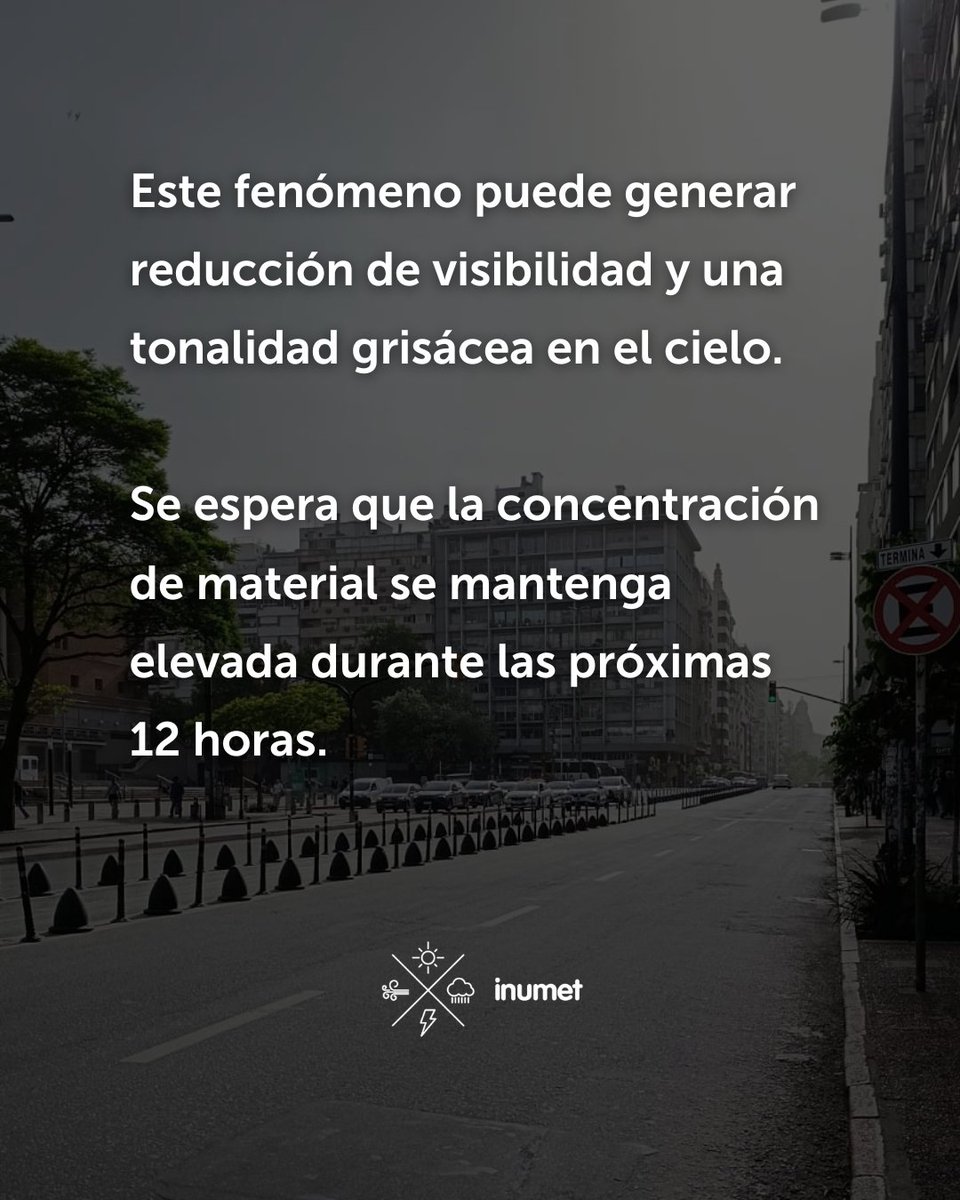 Instituto Uruguayo de Meteorología tweet media