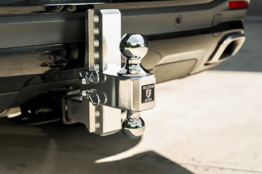 BulletProofHitc's tweet photo. Our hitch strength shines. 💪 Polished 6061 T6 aluminum, rated up to 14,000 lbs, and built for precision and performance. Corrosion resistant, sleek, and strong — the perfect balance of brawn and style. https://t.co/SkOPx4mRmr