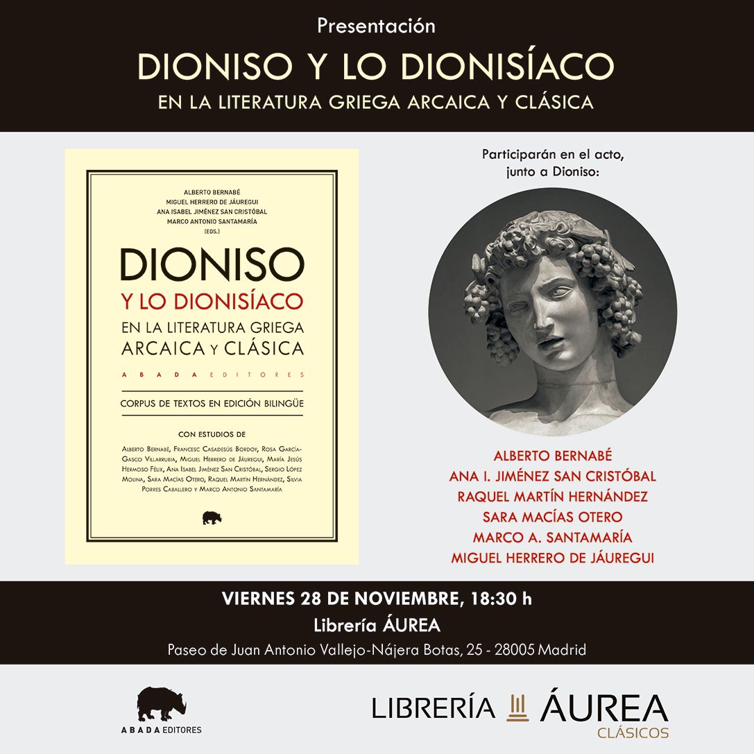 Presentación de un nuevo libro de <a href="/ABADAeditores/">ABADA</a> en Librería Áurea: 28 de noviembre, 18:30h.