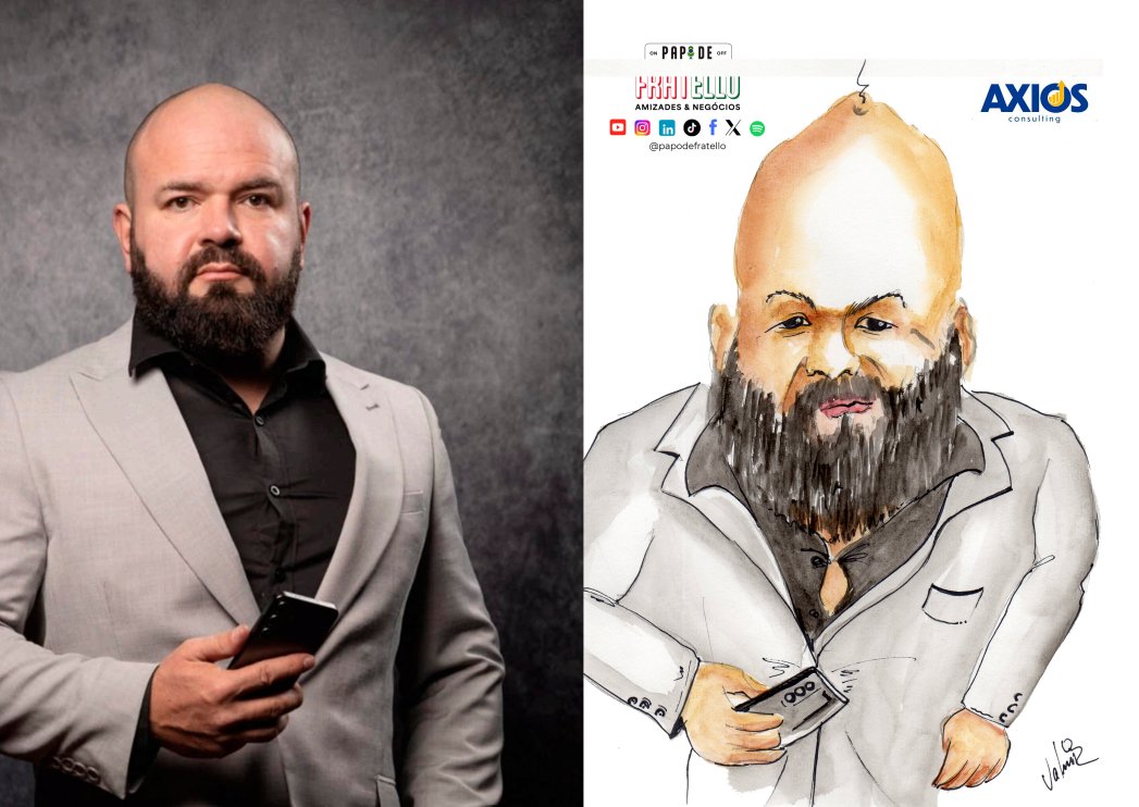PapodeFratello's tweet image. As conexões são sérias… mas aqui a gente também se diverte! 😄✍️
Caricaturas do Walas, da Sandra e do Ronaldo pra celebrar a energia e autenticidade que eles trouxeram ao EP39!

🎧 Assista agora 👉 youtu.be/_FlhOaelp9M ou link na bio.

#PapoDeFratello #Networkers
