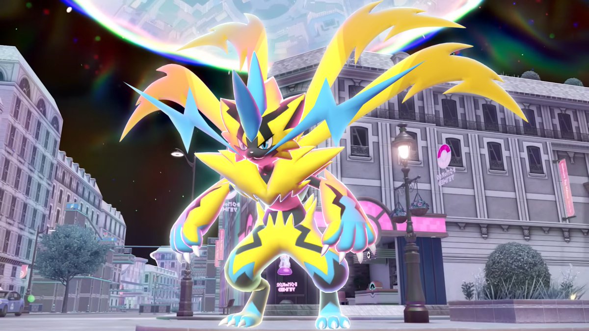 CardnlH's tweet image. Cleaned up a Mega Zeraora I designed like a year ago but never finished #Pokemon