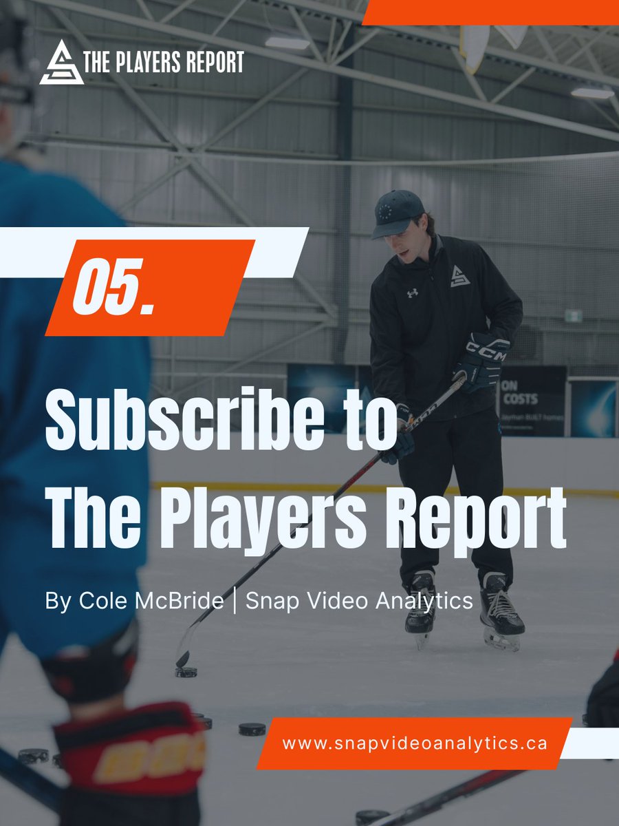 SnapVidAnalyze's tweet image. Want to learn how elite players manipulate pressure and dictate the play?

Subscribe to The Players Report for cutting-edge hockey intelligence.

100% free. Video-first. Elite-level insights.

Read our latest article: open.substack.com/pub/theplayers…

#HockeyIQ #PlayerDevelopment