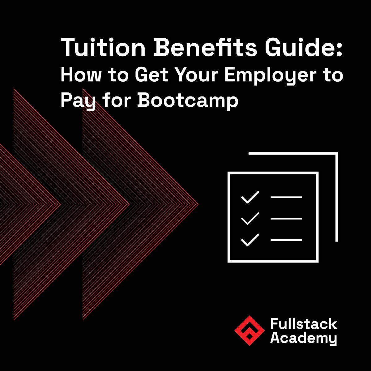 fullstack's tweet image. Want to level up your tech career in 2026? 🚀Many companies offer reimbursement for programs like #FullstackAcademy bootcamps. Don’t miss out—learn how to ask about tuition benefits: fullstack.academy/employee-tuiti…