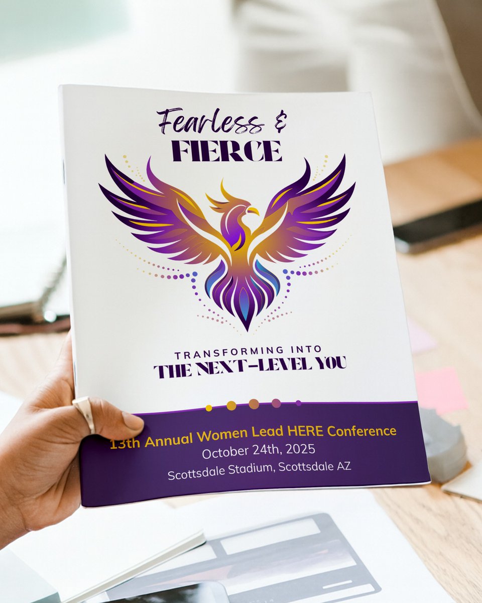 The 2025 Women Lead HERE Conference was a powerful day at Scottsdale Stadium. O’Neil sponsored and produced the materials, Rule29 supported design, and our own Natalie Ross shared her voice on stage. Proud to be part of an event!

#WomenLeadHERE #ONeilPrinting #Rule29