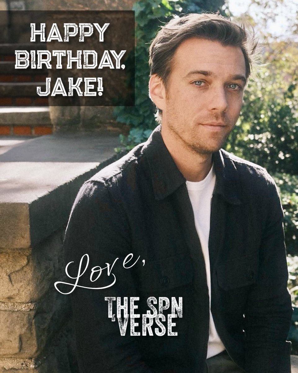 thespnverse's tweet photo. HAPPY BIRTHDAY @MrJakeAbel 🎉 We love you so much! #jakeabel #adamwinchester 

➡️Follow @thespnverse for more!

#supernatural #spn #spnfamily https://t.co/1j4iatafxD