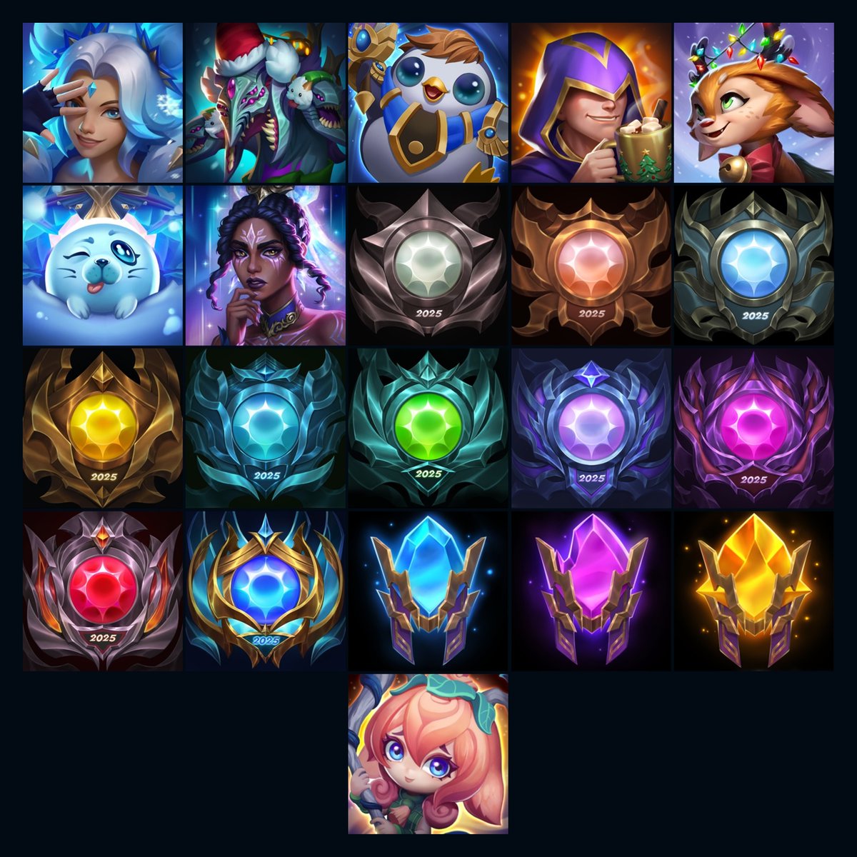 SkinSpotlights's tweet image. New icons and emotes added this PBE