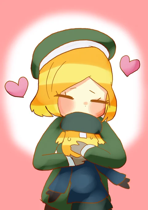 スーバニを抱きしめるバニヤン