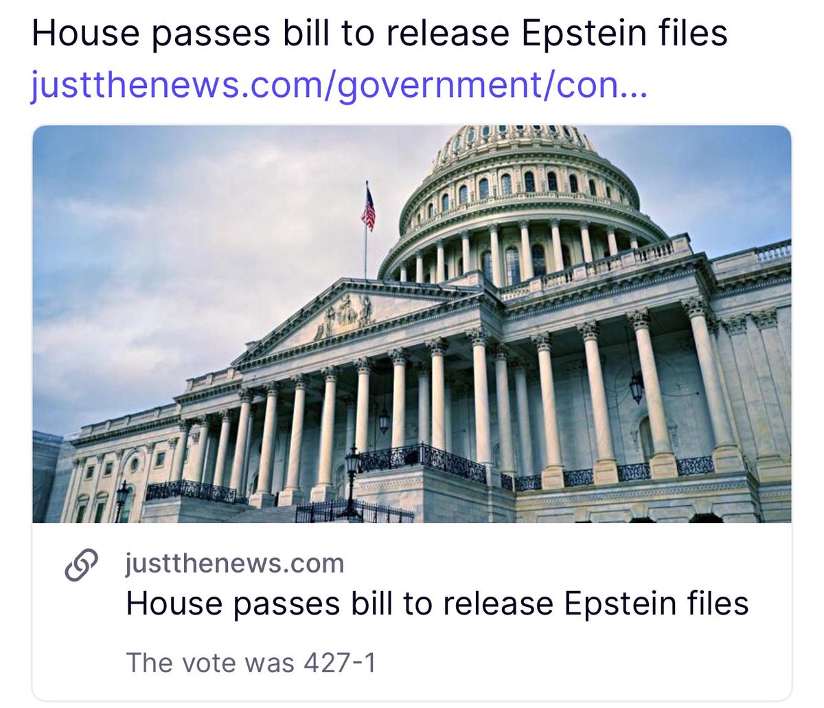 cloudhaley's tweet image. Up to the Senate now to pass it.