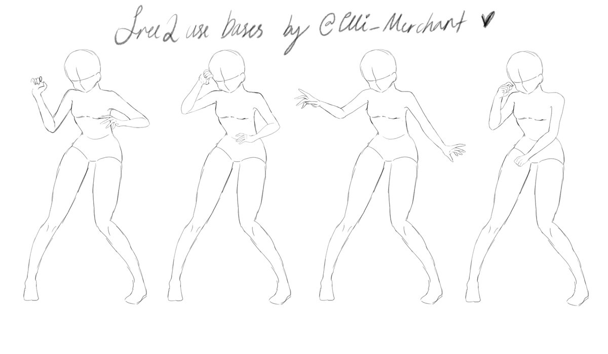 Elli_Merchant's tweet image. Stream postponed to tomorrow, I honestly need more sleep 💤

Here&apos;s some F2U character concept bases for if you want to design your own character or follow along the stream tomorrow &amp;lt;#
#FreeToUse #characterdesign #ocart