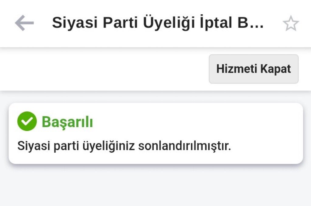 13 yıllık MHP üyeliğimden istifa ediyorum

“İmralı’ya gideceğim” diyen bir çizginin yanında duramam.
Şehit analarının yüzüne bakamıyorum.
An itibarıyla MHP üyeliğimi sonlandırıyorum.

Baba ocağı Yeniden Refah Partisi’ne üye olduğumu da ilan etmek isterim.