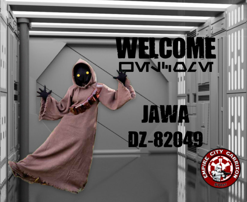 Please join us in welcoming our newest members - ID-73340 as Dedra Meero, and DZ-82049 as a Jawa! 

Congratulations on your 501st Legion approvals troopers! 🫡

#501st #501stlegion #official501st #501stecg #empirecitygarrison #starwars #lucasfilm #jawa #dedrameero #troopertuesday
