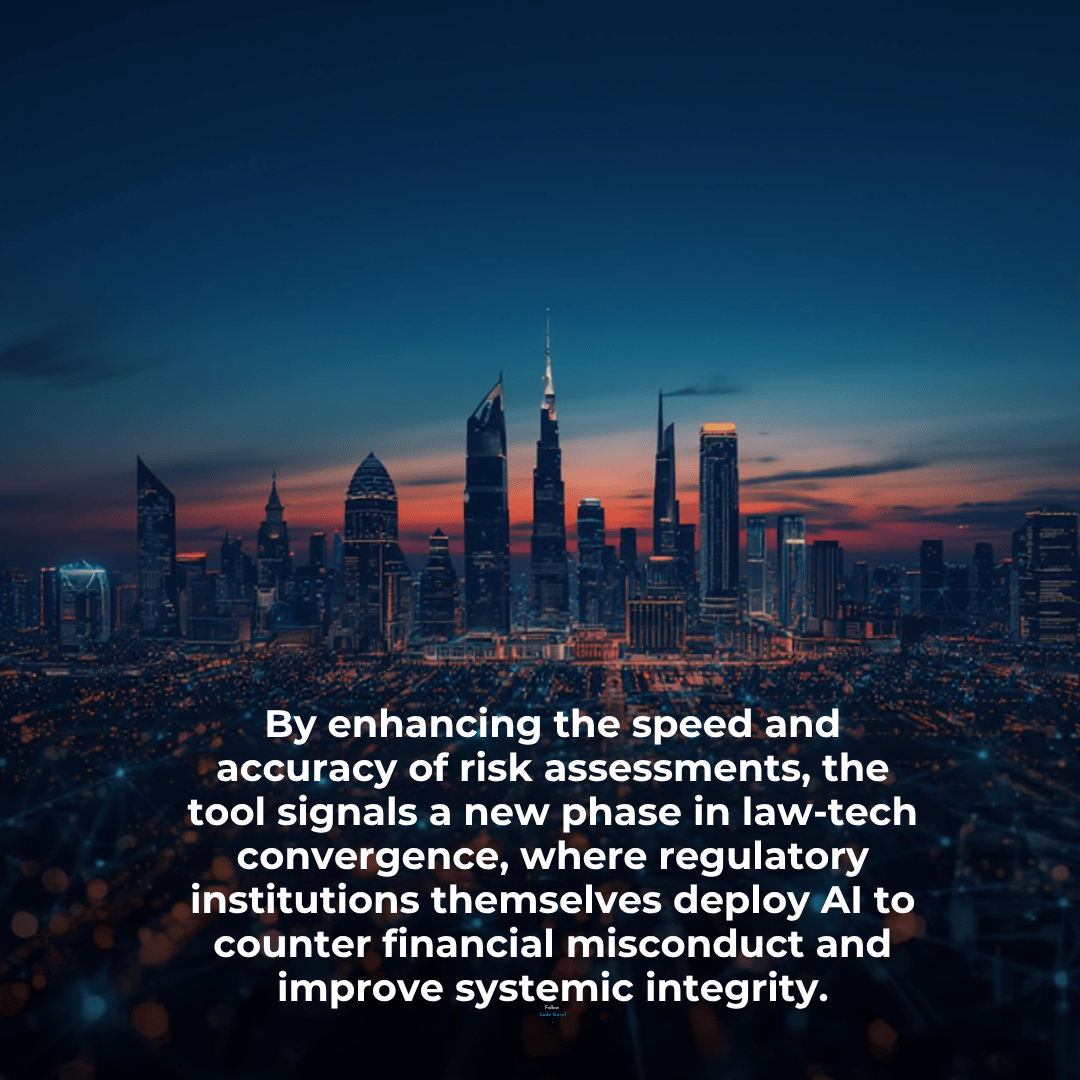 GavelCode's tweet photo. Abu Dhabi has launched AI Investigator, an AI-driven system that detects financial crime in minutes by analysing ownership data, filings &amp; media sources—marking a major step in AI-enabled enforcement.

#AbuDhabi #FinancialCrime #RegTech #SupTech #AI #AML #AIRegulation #TechPolicy https://t.co/petU2UgqXb