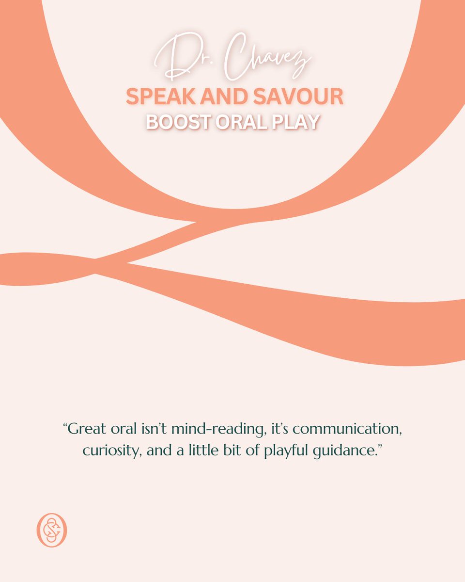 drshannonchavez's tweet image. Communication enhances every part of intimacy, especially oral pleasure.
Checking in about what feels good makes the experience safer, deeper, and more enjoyable for both partners.

#IntimacyEducation #PleasureTips #SexualWellness #RelationshipWellness #DrShannonChavez