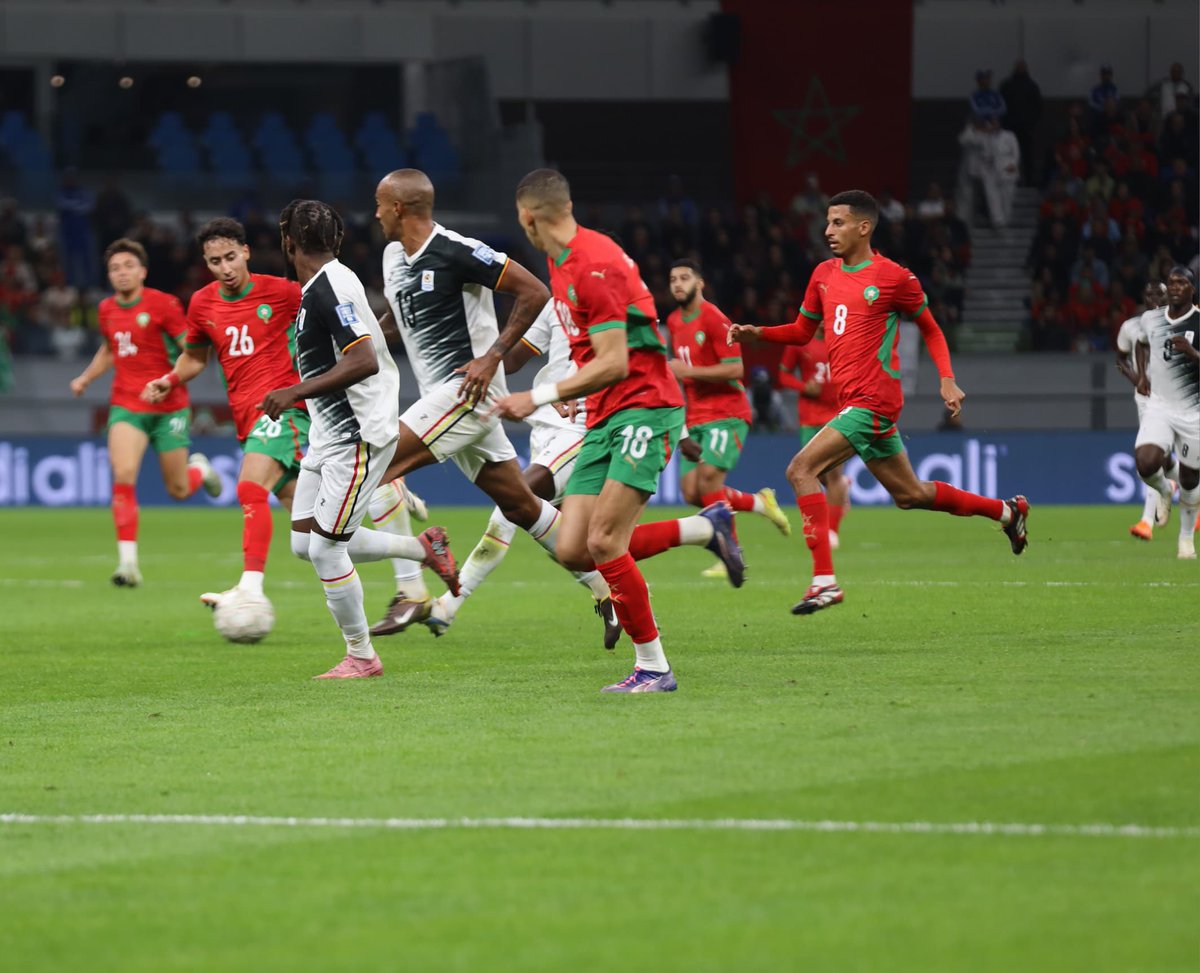 UgandaCranes's tweet photo. 50’ Morocco 2-0 Uganda
#MORUGA | #InternationalFriendly https://t.co/Xq0RoWGmdR