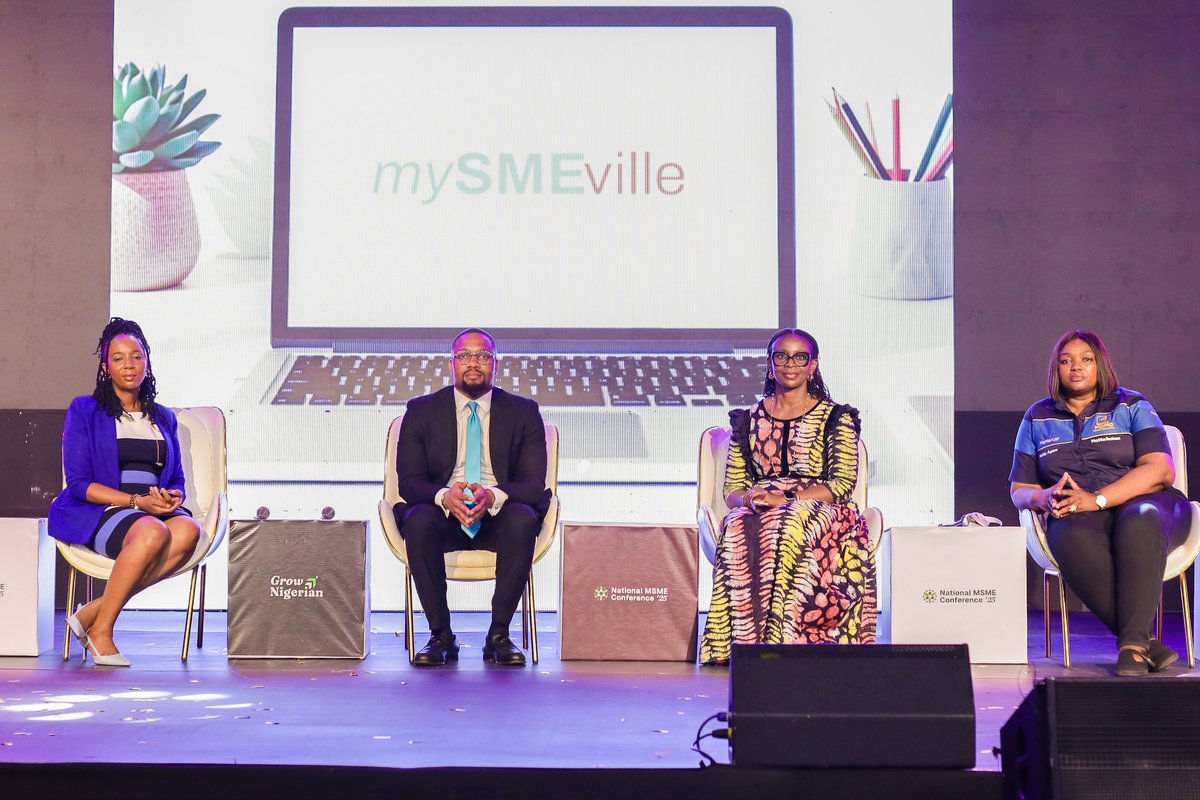 We recently launched mySMEVille by <a href="/SMEDANGov/">SMEDAN</a>, powered by <a href="/MTNNG/">MTN Nigeria</a> and MoMo PSB

Exciting times lie ahead for SMEs in Nigeria! 

Are you and entrepreneur? Discover the business growth opportunities available on MySMEVille. 

Visit ville.smedan.gov.ng to get started!