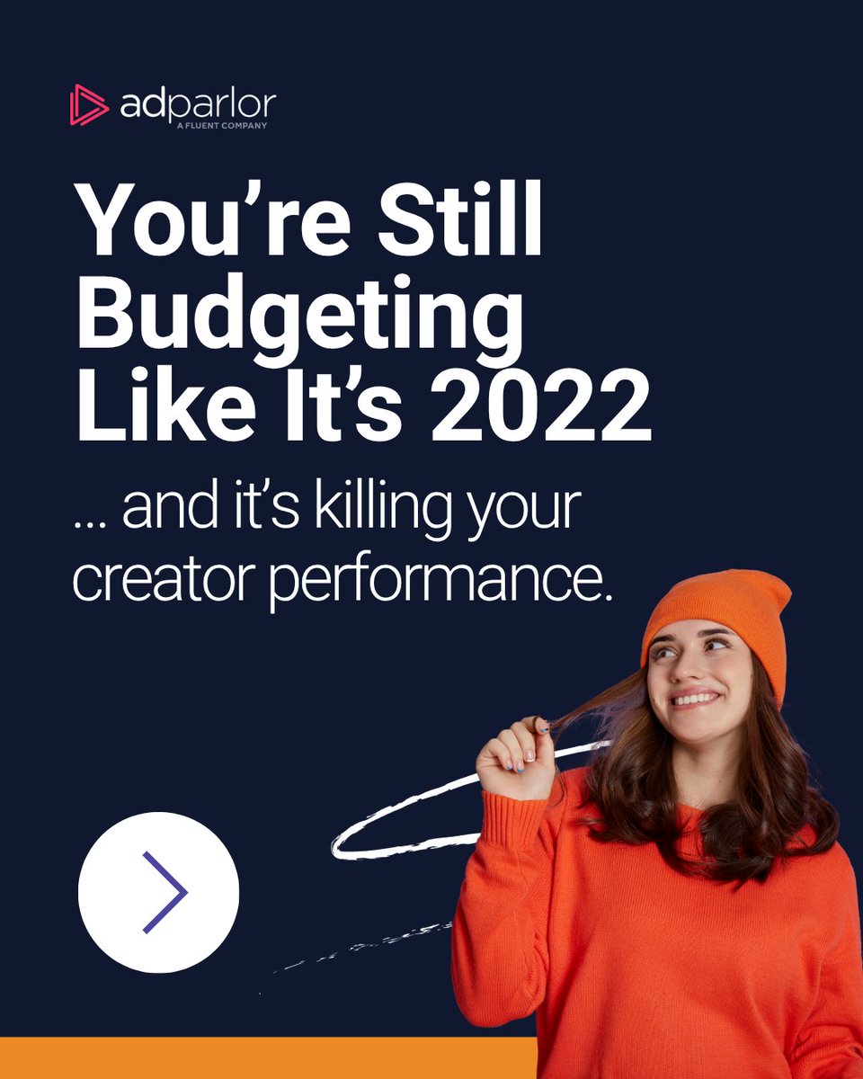 AdParlor's tweet image. You’re still budgeting like it’s 2022, and it’s costing you conversions. 💸

At AdParlor, we help brands design modern creator budgets that map to outcomes, not follower counts.

Get your influencer program in shape → hubs.la/Q03TNdwG0