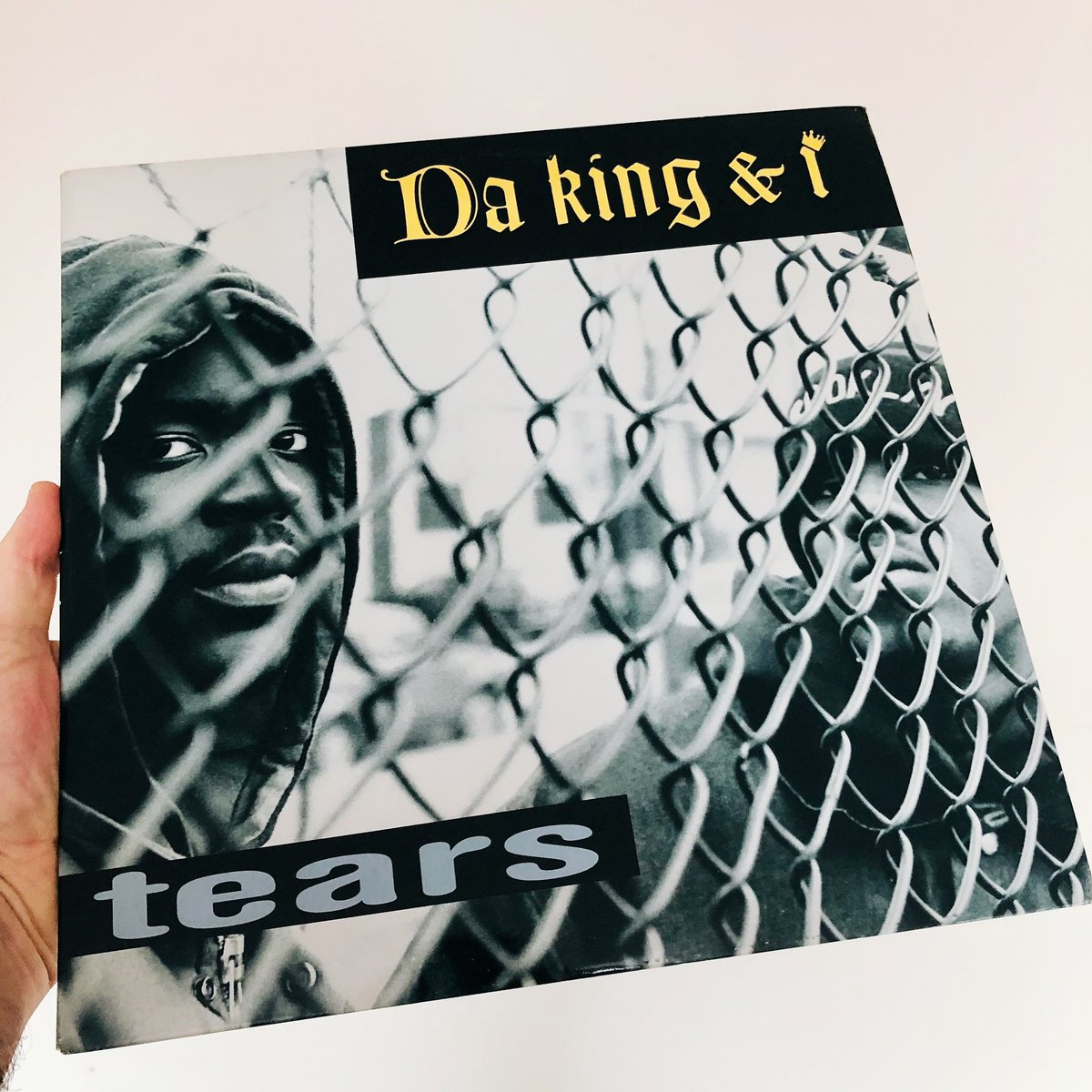 RyanProctor75's tweet photo. Da King & I - “Tears” (Rowdy / 1993) #DigginInMyCrates #DaKingAndI #90sHipHop #Vinyl https://t.co/vGYT5FNuxi https://t.co/vYPzMvTRtH
