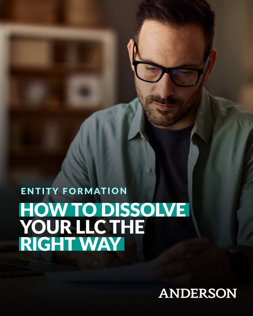 ChooseABA's tweet image. Thinking about closing an LLC? 🚨⁣
⁣
In this new blog, 𝐂𝐥𝐢𝐧𝐭 𝐂𝐨𝐨𝐧&apos;𝐬 breaks down:⁣
✅ The exact steps to properly dissolve an LLC⁣

👉 𝐑𝐞𝐚𝐝 𝐟𝐮𝐥𝐥 𝐛𝐥𝐨𝐠 𝐡𝐞𝐫𝐞:⁣
andersonadvisors.com/blog/how-to-di…

#LLC #BusinessStructure 
⁣