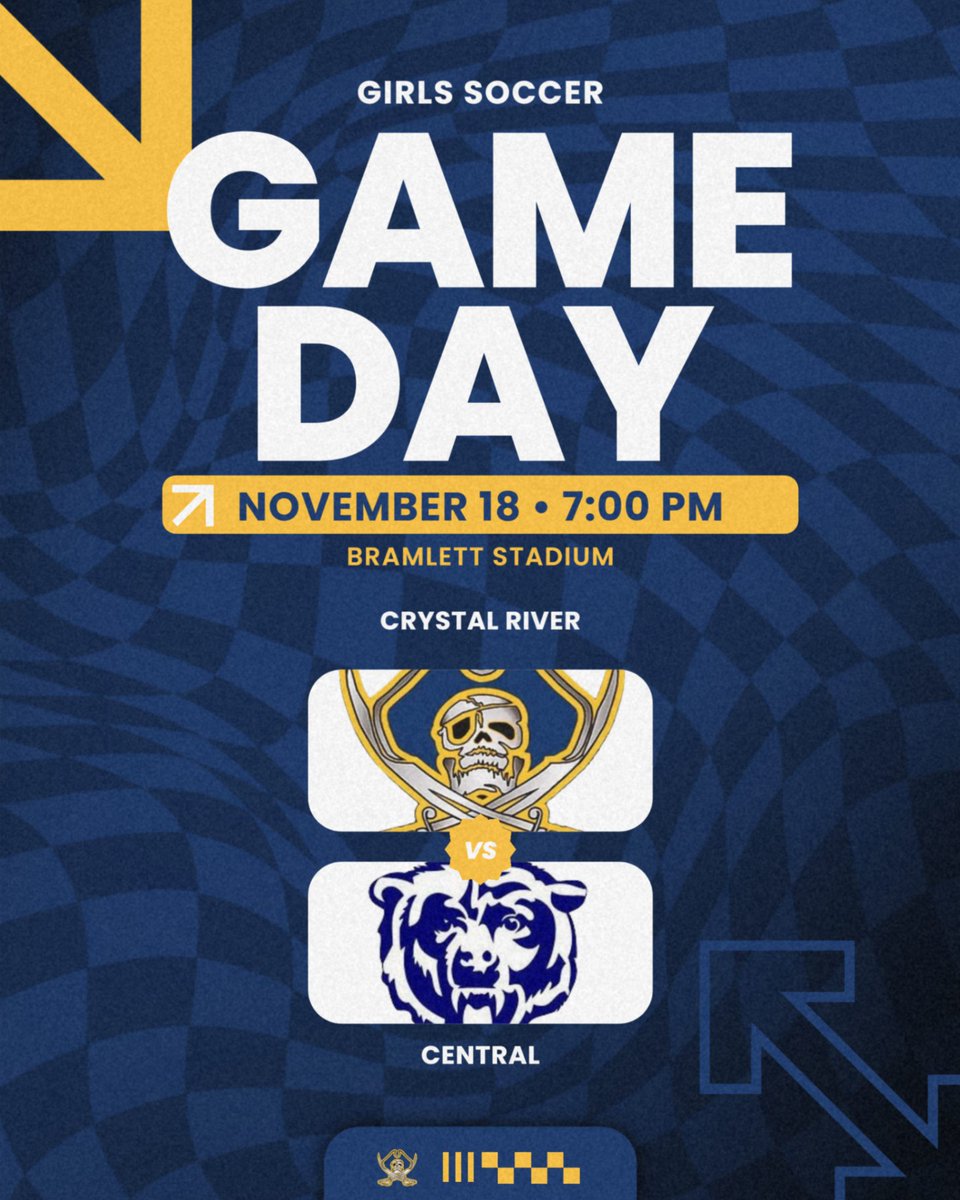 Lady Pirates Girls Soccer host Central High School tonight at 7 PM. Cost is $6