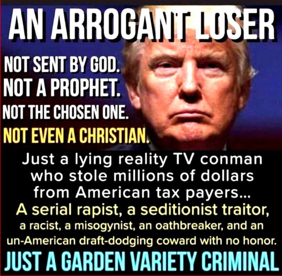 ApertureImage's tweet image. #OnTheList #LockHimUp #NotFitForPurpose