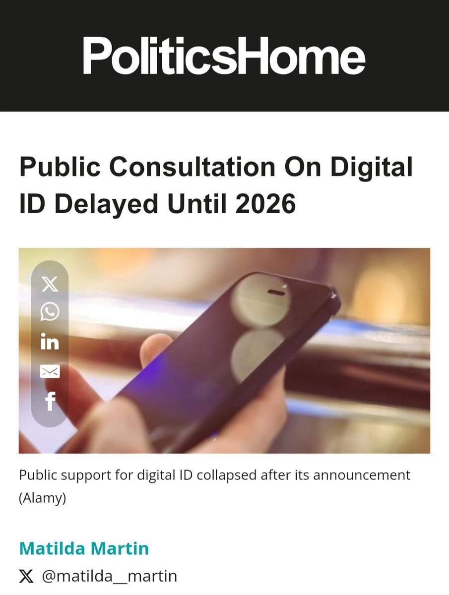 AwakenedOf's tweet image. Digital ID consultation delayed

They&apos;re in no rush because if they can get as many people as poss into one Login by stealth, it&apos;s a done deal because they will then syphon to gov wallet - the app to hold all the tokens - right to work, right to rent, ID, shopping tokens etc 👇