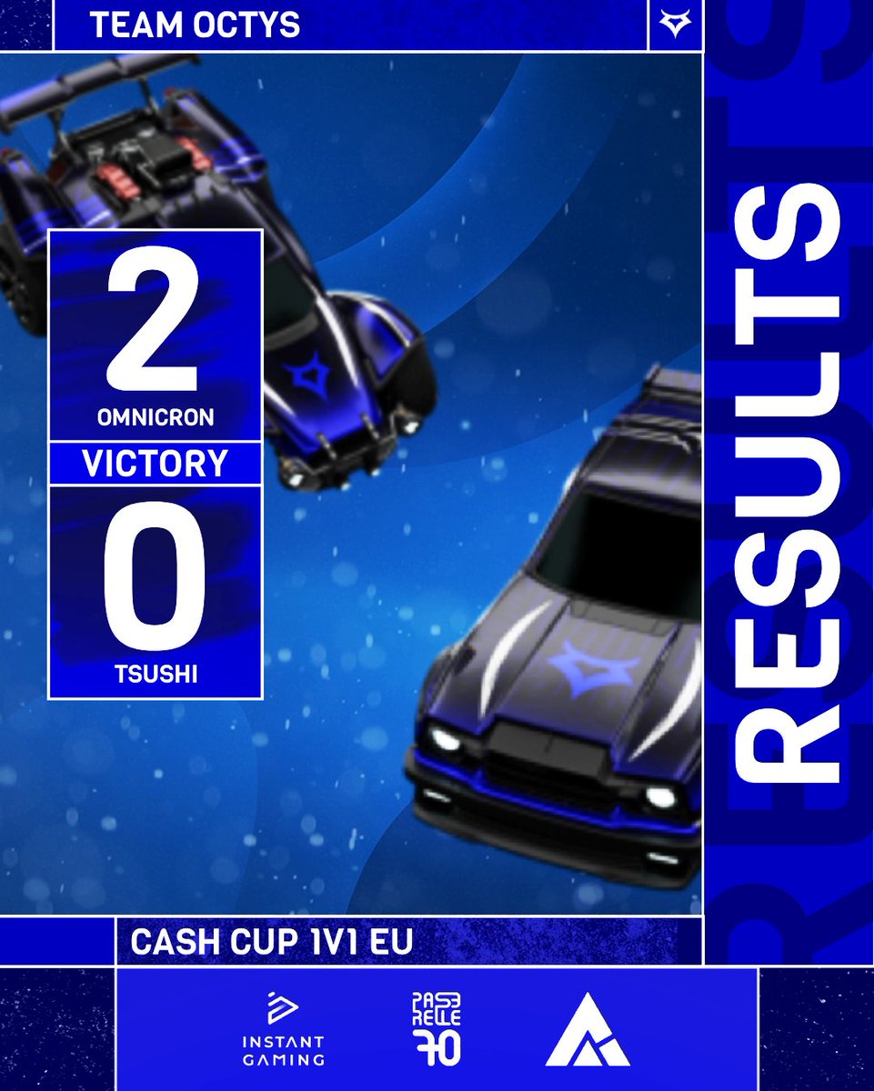 🔥 Cash Cup 1v1 EU – Day 1 terminé !

Nos trois joueurs <a href="/OmNicron_JP/">Yassine</a>, <a href="/OltraGregoire/">Grégoire Oltra</a> et <a href="/Kawa04070906/">Kawa-0407</a> valident tous leur qualification en Day 2 Upper Bracket 💪

On continue demain avec l’objectif de monter encore plus haut ! 💙
#RL #CashCup #OctysStars