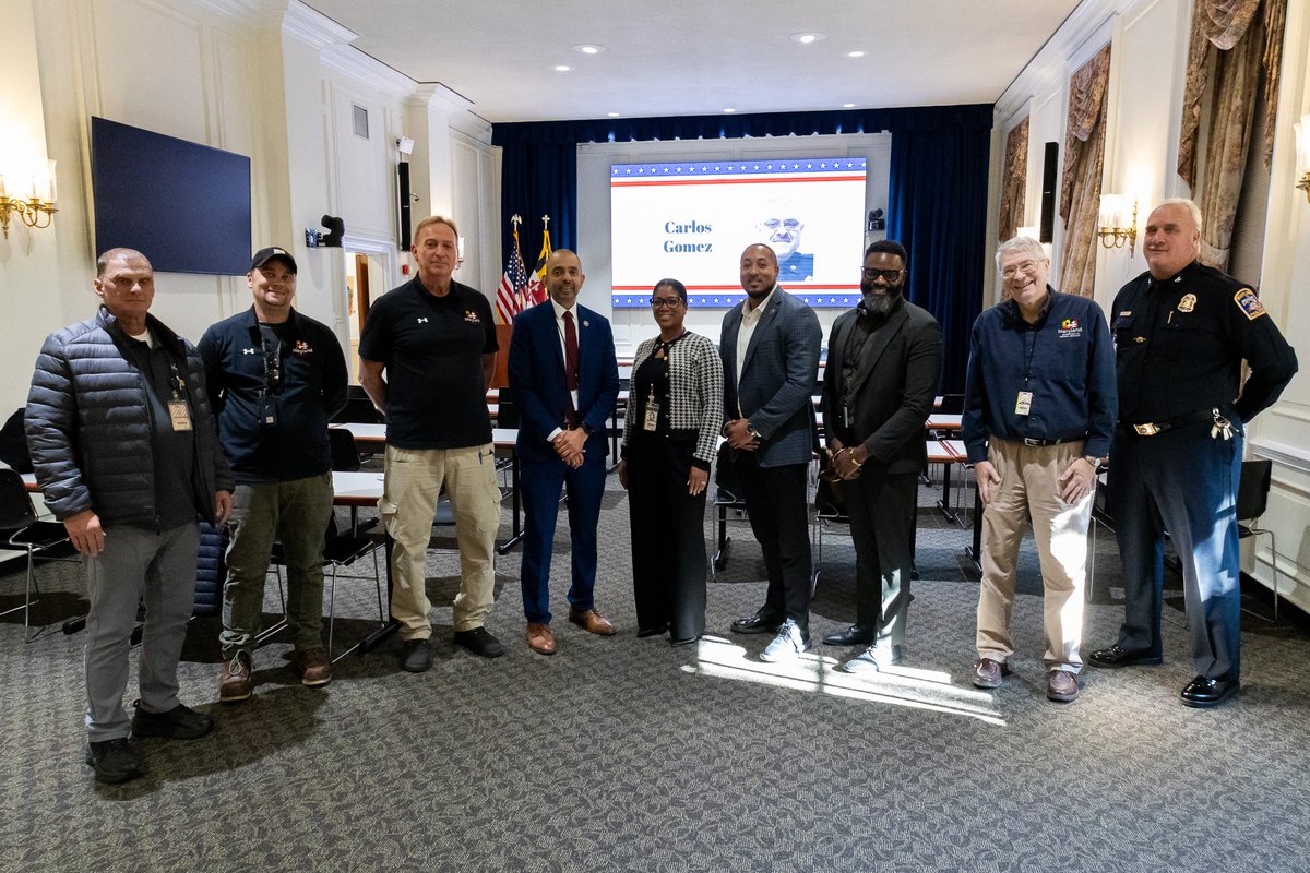 MCPAlert's tweet image. Last week, Secretary Atif Chaudhry invited DGS veterans for coffee and camaraderie to show appreciation for their service! Thank you to all our veterans for bringing the same dedication, leadership, and expertise from serving the country to serving Maryland.