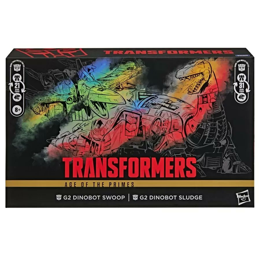 TFsource's tweet image. Hot New Preorder! 🔥
Secure Transformers: Age of the Primes G2 Dinobot Swoop and G2 Dinobot Sludge Set of 2 right here at TFSource! 

tfsource.com/transformers-g…