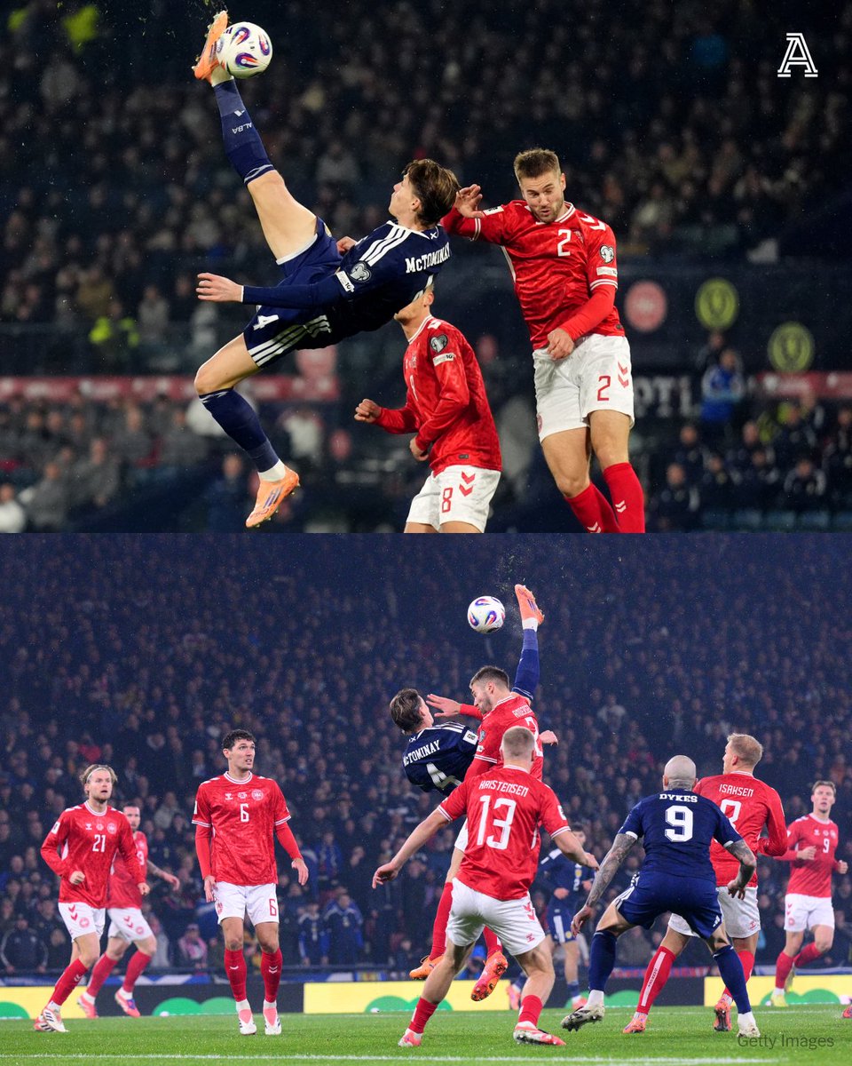 TheAthleticFC's tweet image. A truly remarkable goal from Scott McTominay on a huge evening for Scotland.