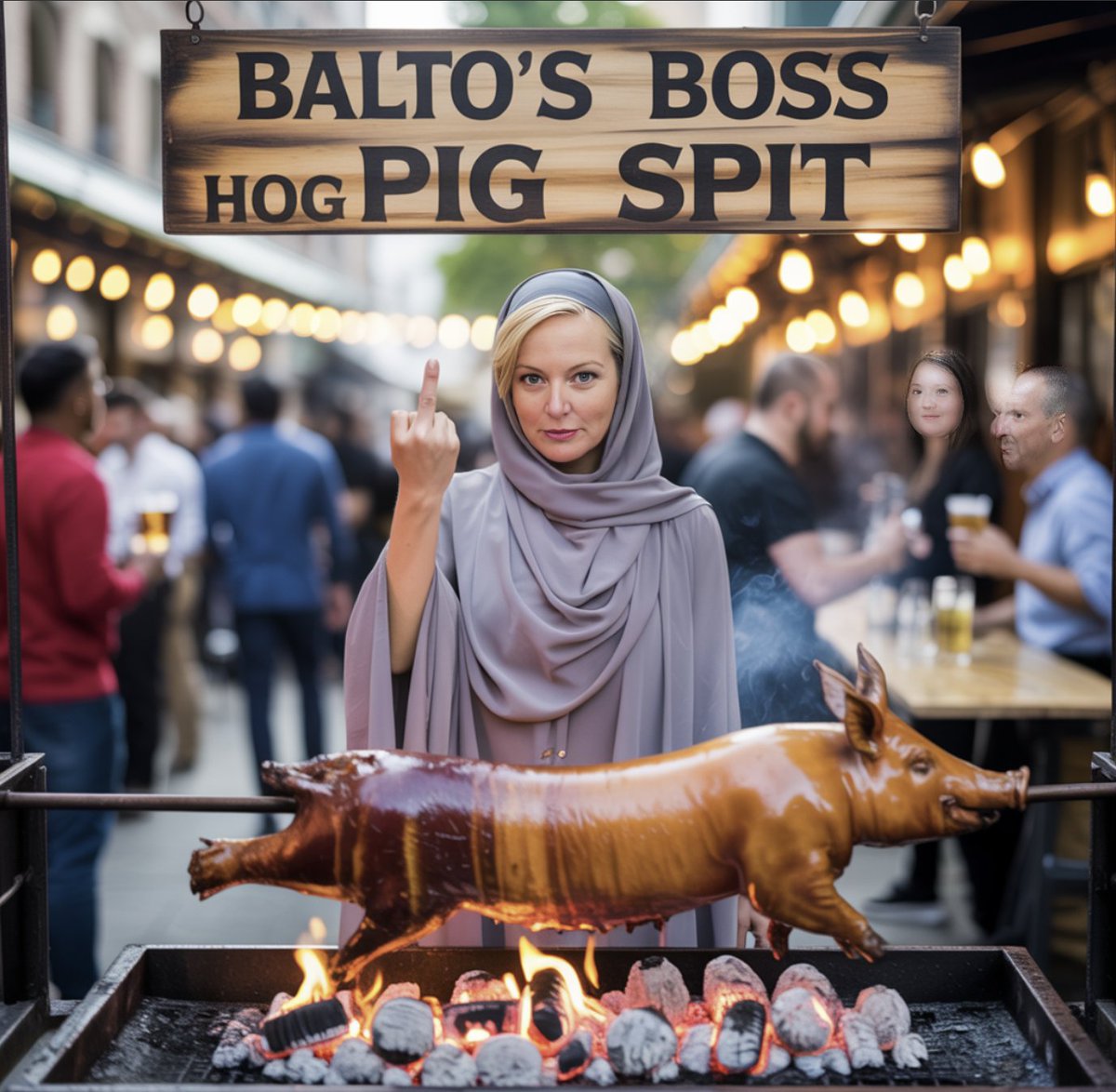 southgrace427's tweet image. Apparently X doesn&apos;t share in my celebration of Pork...
But you all do...so bringing Concept #8...
From Baltimore, MD...
I&apos;m working Pork Imperial Crab into the mix...
Pork Crab with Old Bay Spice...
Pork Crab Cakes...
Any investors interested...
#1 Pork Hooters in NYC
#2 Pulled…